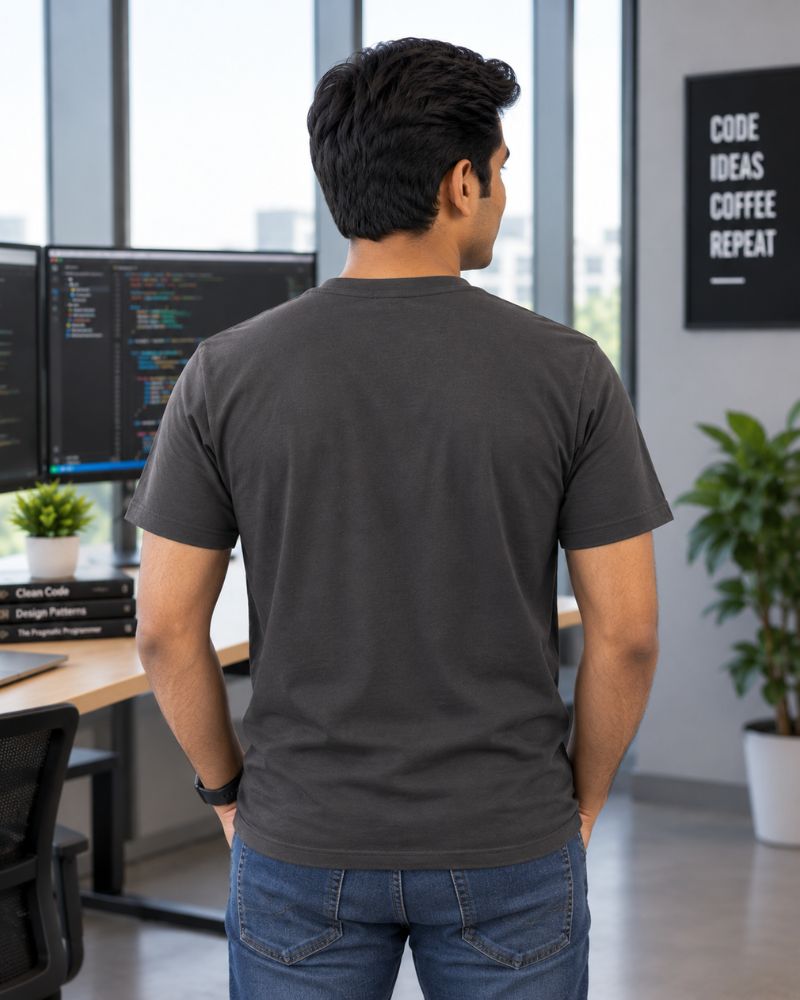 Full Stack Developer Graphic Tee for Men | 100% Cotton