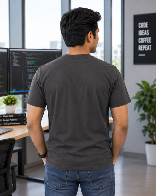Full Stack Developer Graphic Tee for Men | 100% Cotton