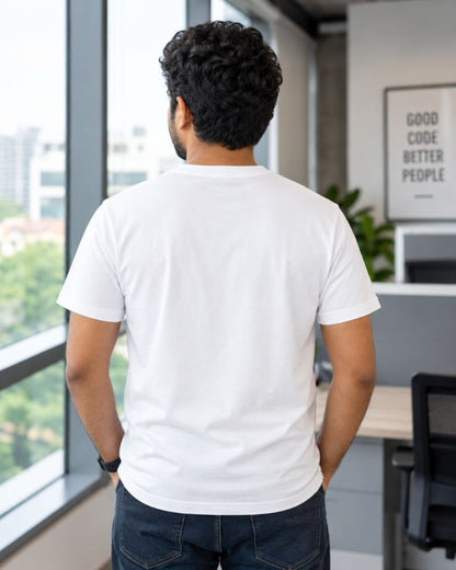 Pro-Code Mode Graphic Tee for Men | 100% Cotton