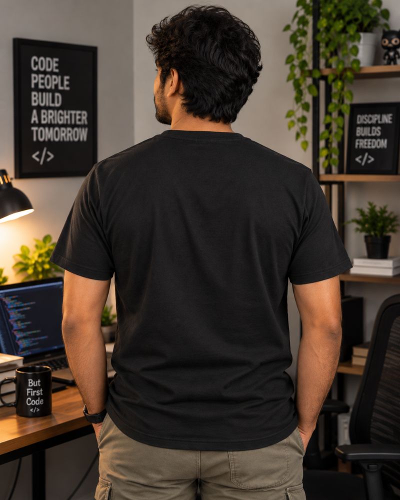 It Works on My Machine Graphic Tee for Men | 100% Cotton