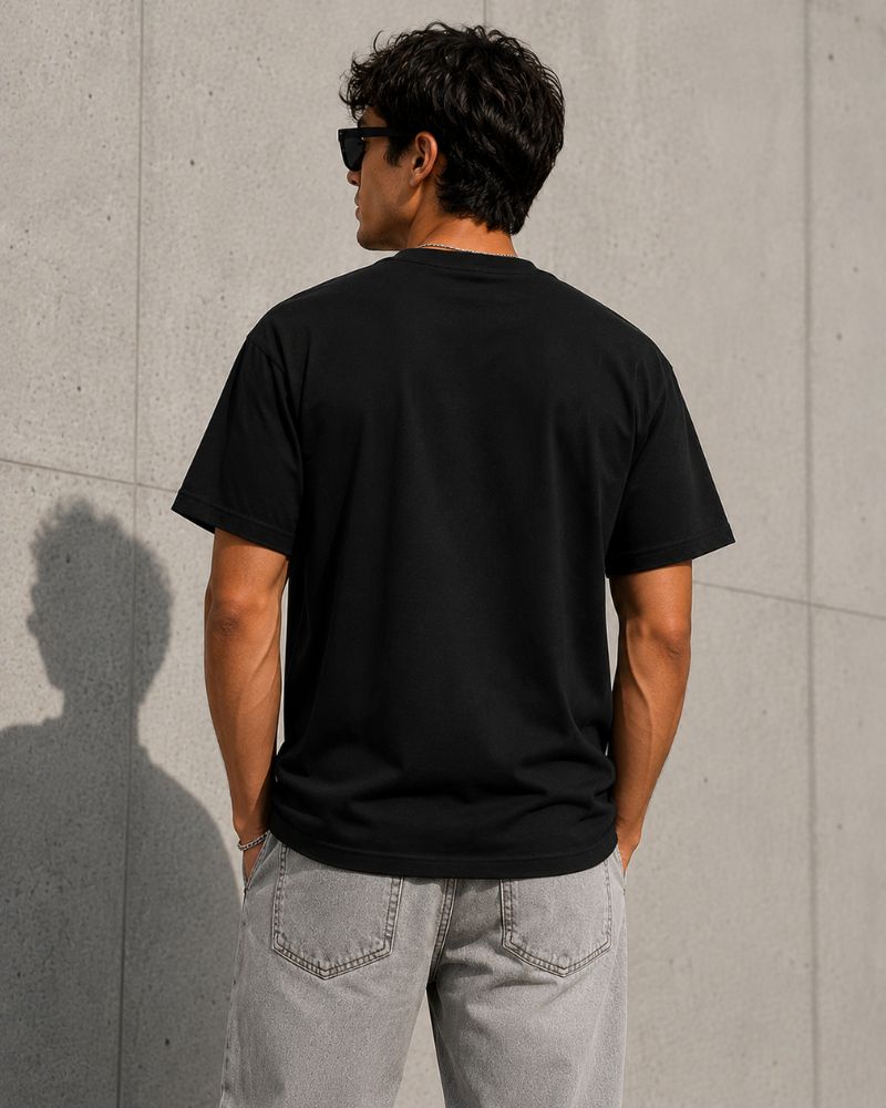 NO FILTER Dark Graphic Tee for Men | 100% Cotton