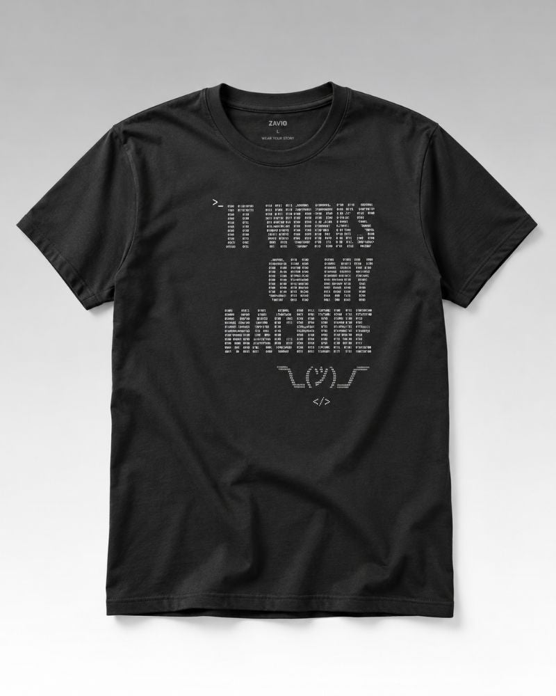 It Works on My Machine Graphic Tee for Men | 100% Cotton