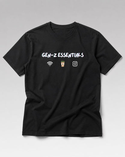GEN-Z ESSENTIALS Graphic Tee for Men | 100% Cotton