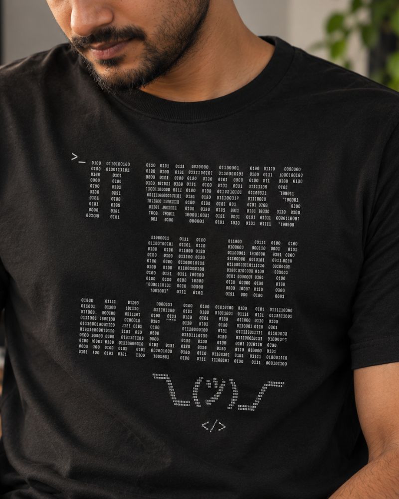 It Works on My Machine Graphic Tee for Men | 100% Cotton