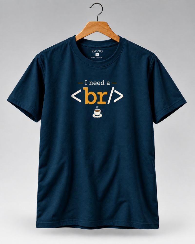 I Need a Break Graphic Tee for Men | 100% Cotton