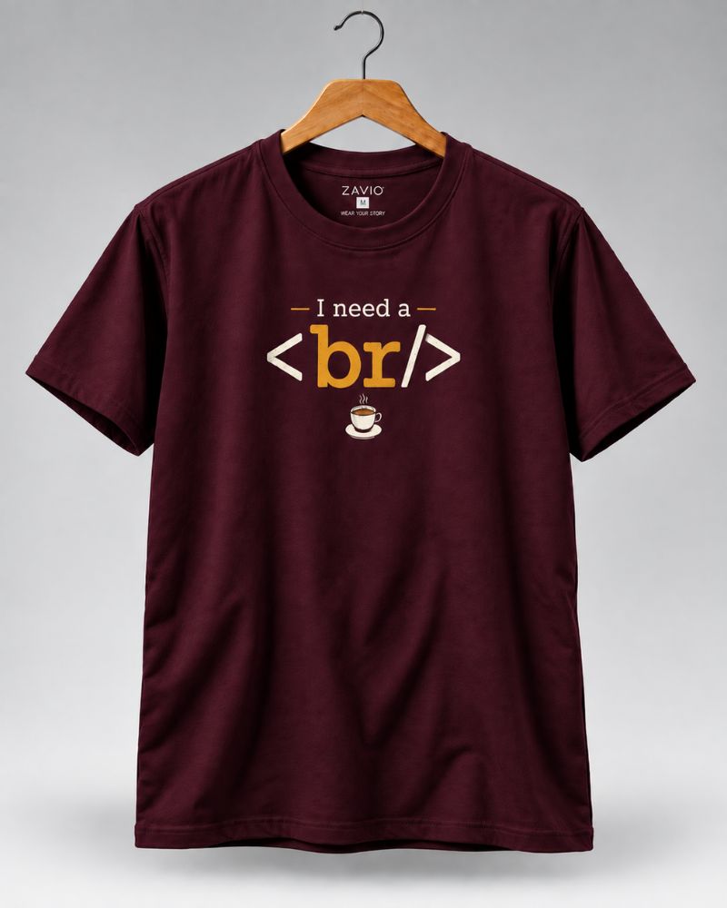 I Need a Break Graphic Tee for Men | 100% Cotton