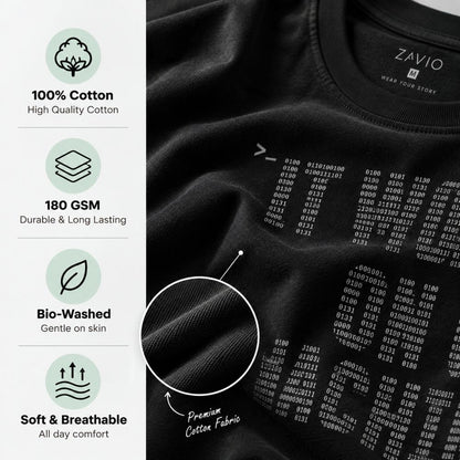 It Works on My Machine Graphic Tee for Men | 100% Cotton