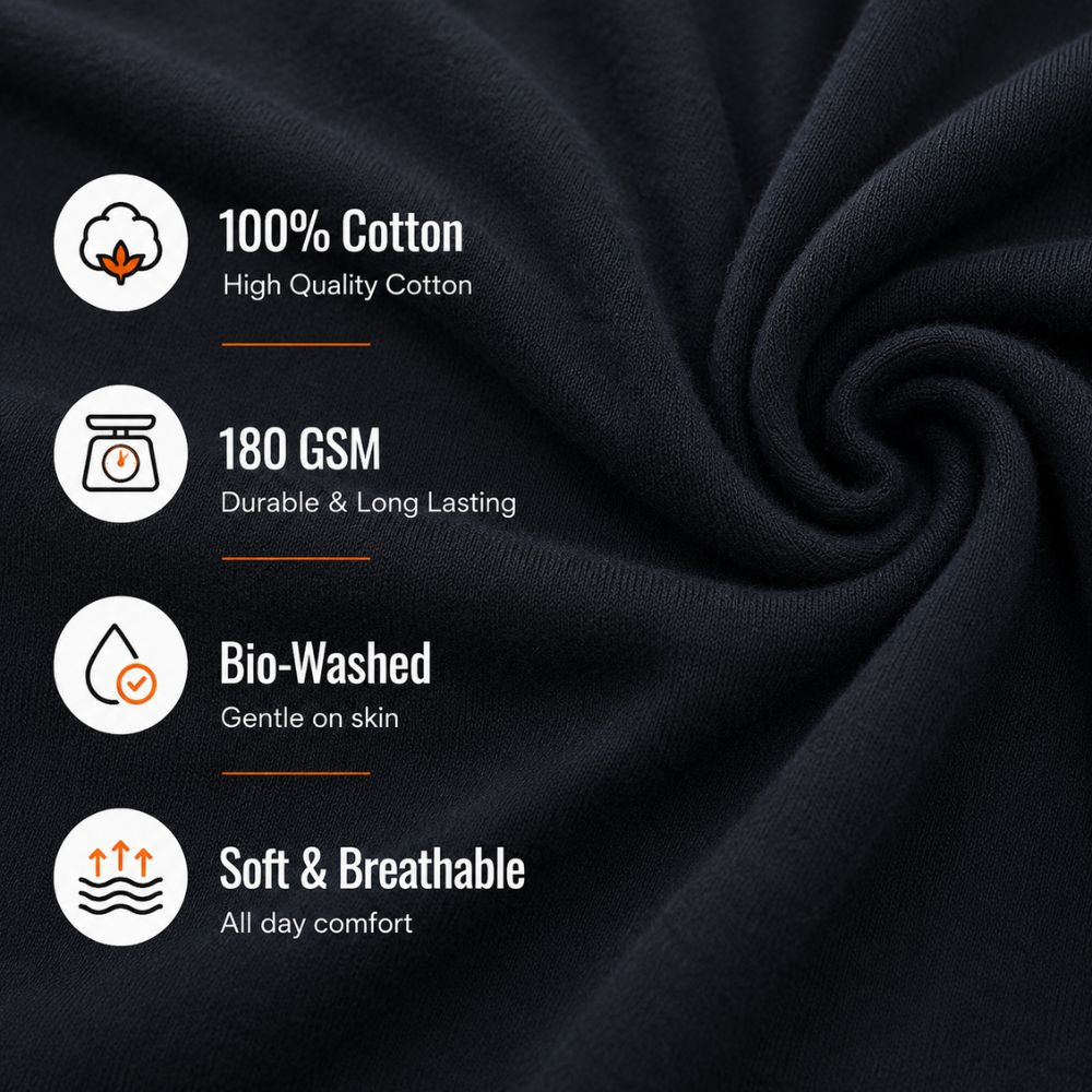HAPPY WIFE FULL TANK Graphic Tee for Men | 100% Cotton