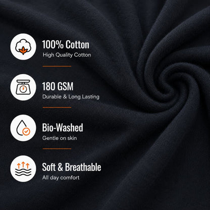 HAPPY WIFE FULL TANK Graphic Tee for Men | 100% Cotton