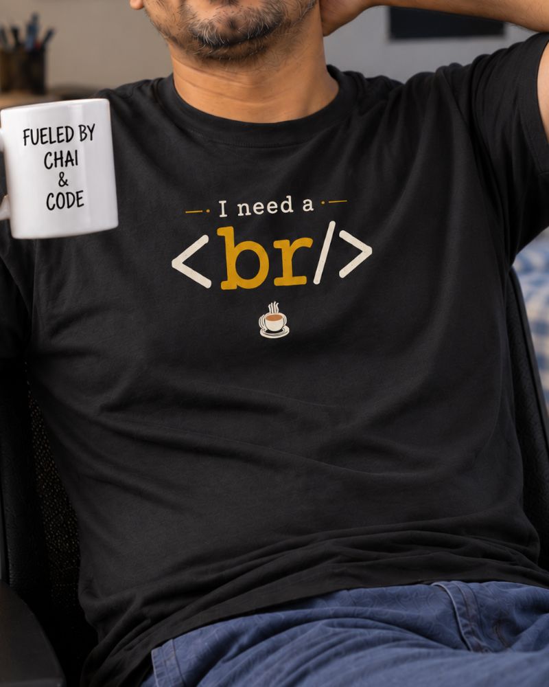 I Need a Break Graphic Tee for Men | 100% Cotton