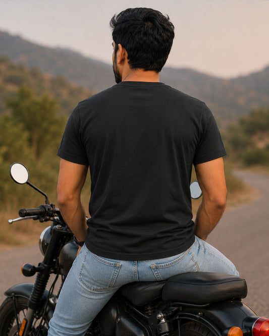 HAPPY WIFE FULL TANK Graphic Tee for Men | 100% Cotton