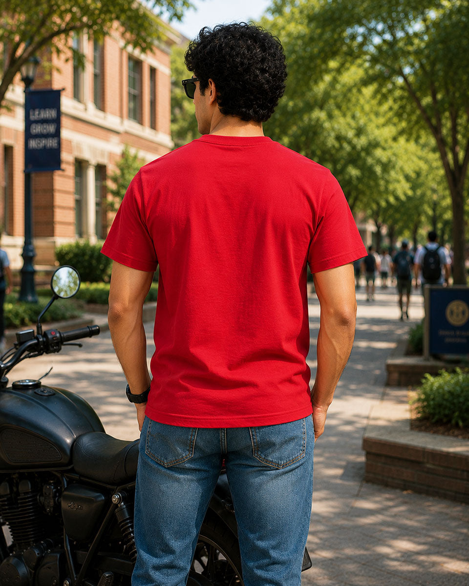 SILENCE THE NOISE Classic 350 Graphic Tee for Men | 100% Cotton