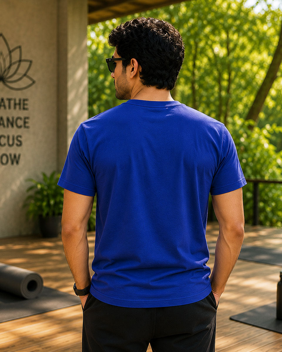 YOGA LIFE Graphic Tee for Men | 100% Cotton