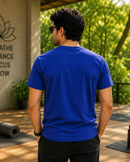 YOGA LIFE Graphic Tee for Men | 100% Cotton